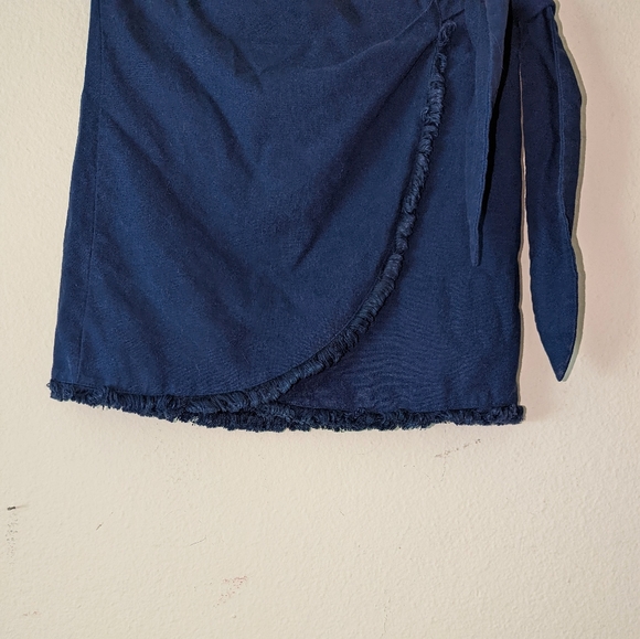 Lulu's Marguerite Wrap Mini Skirt - Picture 5 of 10
